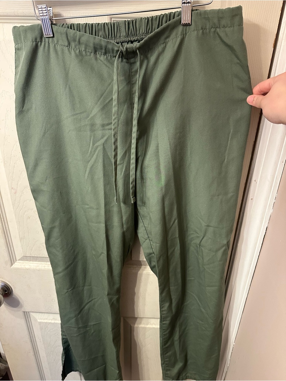 Cherokee Olive Drawstring Joggers Women’s Medium